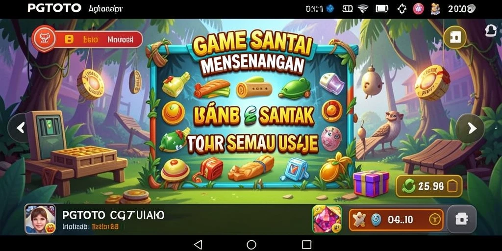 Tampilan gameplay PGTOTO yang seru dan penuh warna.