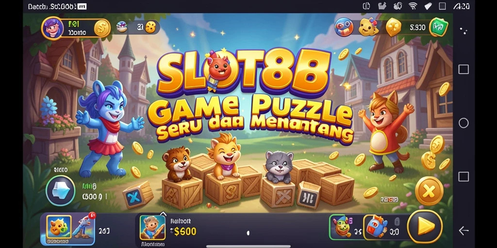 Screenshot permainan SLOT88 menampilkan gameplay Puzzle yang menarik.