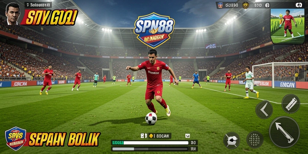 Gameplay SPN88 yang penuh aksi di lapangan.