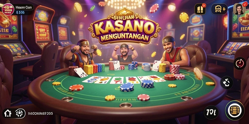 Screenshot gameplay T6 yang menampilkan keseruan permainan Kasino.