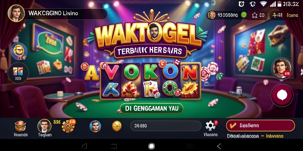 Tampilan menarik permainan Live Casino di WAKTOGEL.
